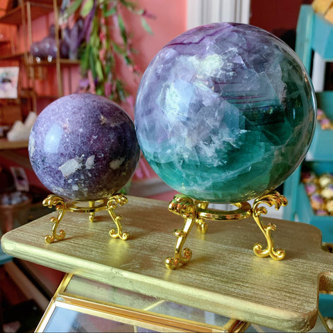 Small and Medium Sphere Stands