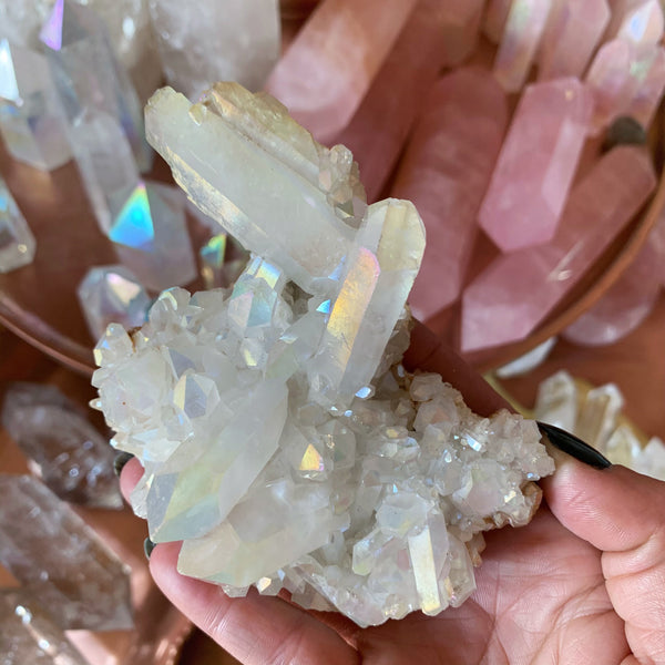 Angel Aura Quartz Cluster #2