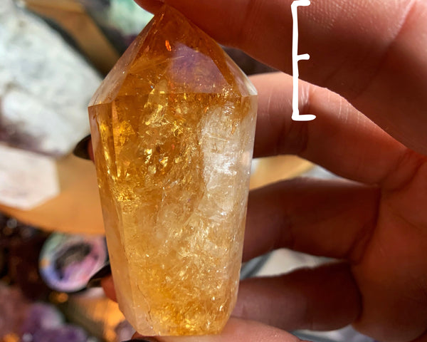 Brazilian Citrine Towers