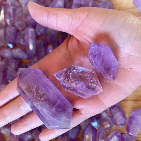 Amethyst Double Terminated Points