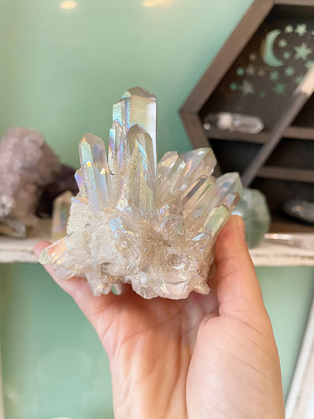 Angel Aura Quartz Cluster A