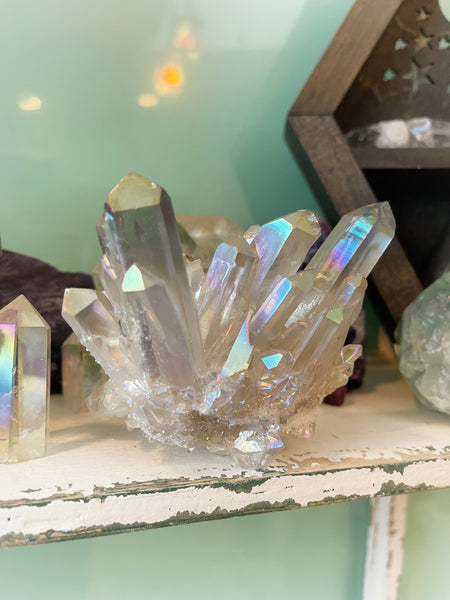 Angel Aura Quartz Cluster A