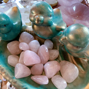 Tumbled Rose Quartz-Single Piece or Set of 3