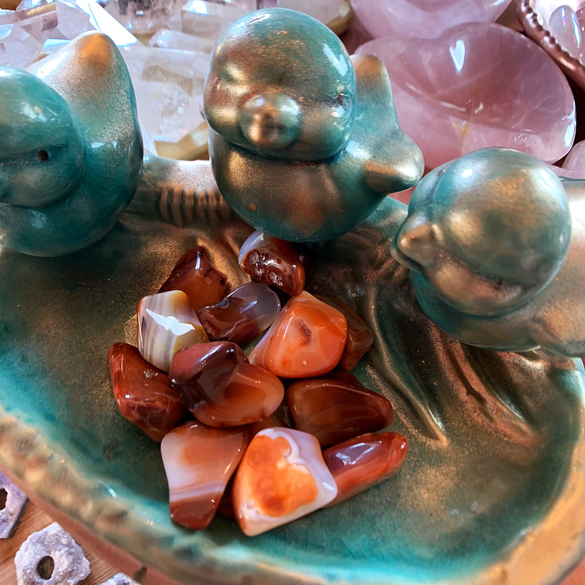 Tumbled Carnelian- Single Piece or Set of 3