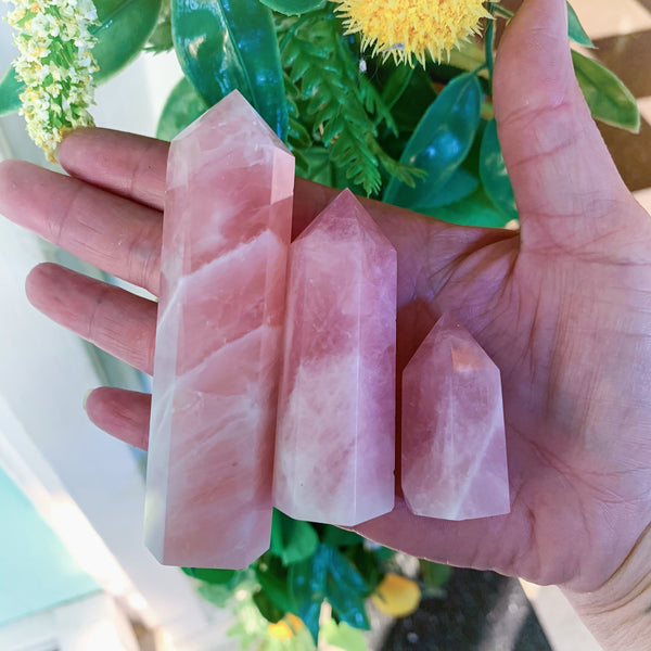 Rose Quartz Points