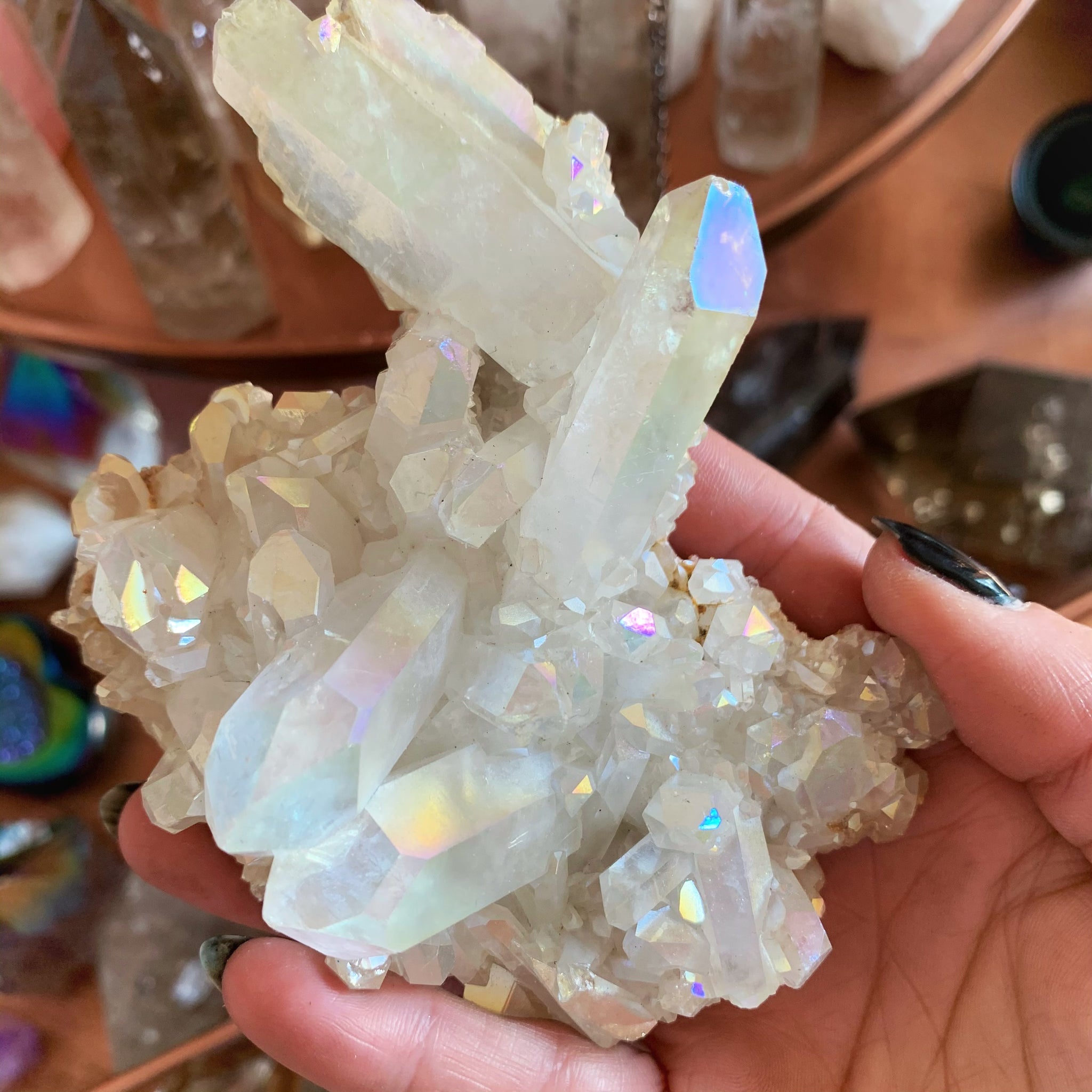 Angel Aura Quartz Cluster #2